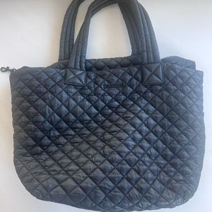 MZ Wallace Black Quilted Tote